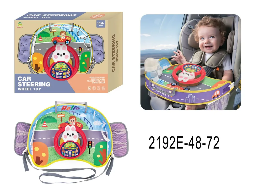 Early Childhood Education Interactive Learning Machine Kid's Steering Wheel Toy Detail 6