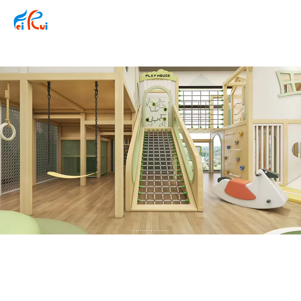 Certificated Kids Fun Land Soft Kids Indoor Playground Equipment For Children With Adventure Maze Systems For Cafe House