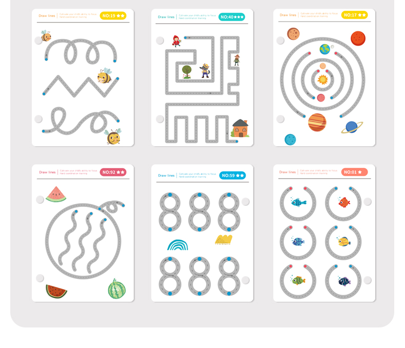 Writing Tracing Cards details 4