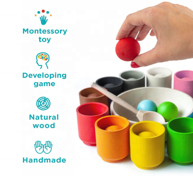 Educational benefits of wooden sensory toys