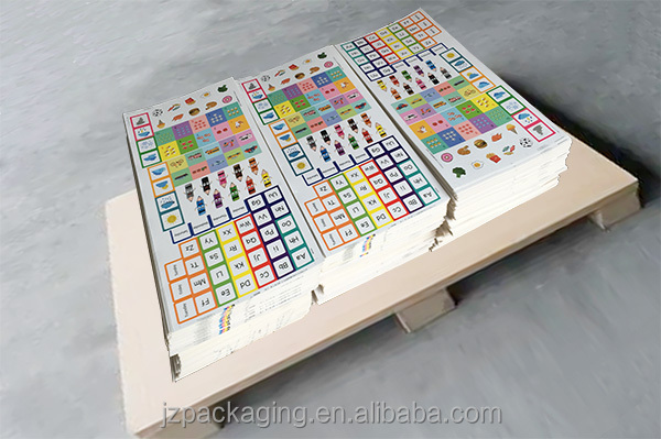 Laminated printed material