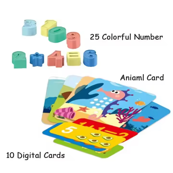 Kids Multifunctional Learning Tablet Toys Educational Drawing Board Play Puzzle Game Toy