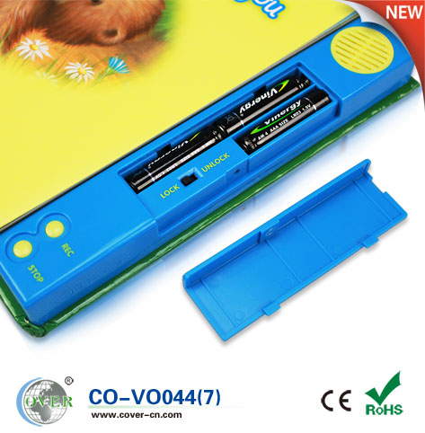 Spanish &amp; English Talking Learning Book for Kids Interactive Audio Sound Books Toddler Educational Toy