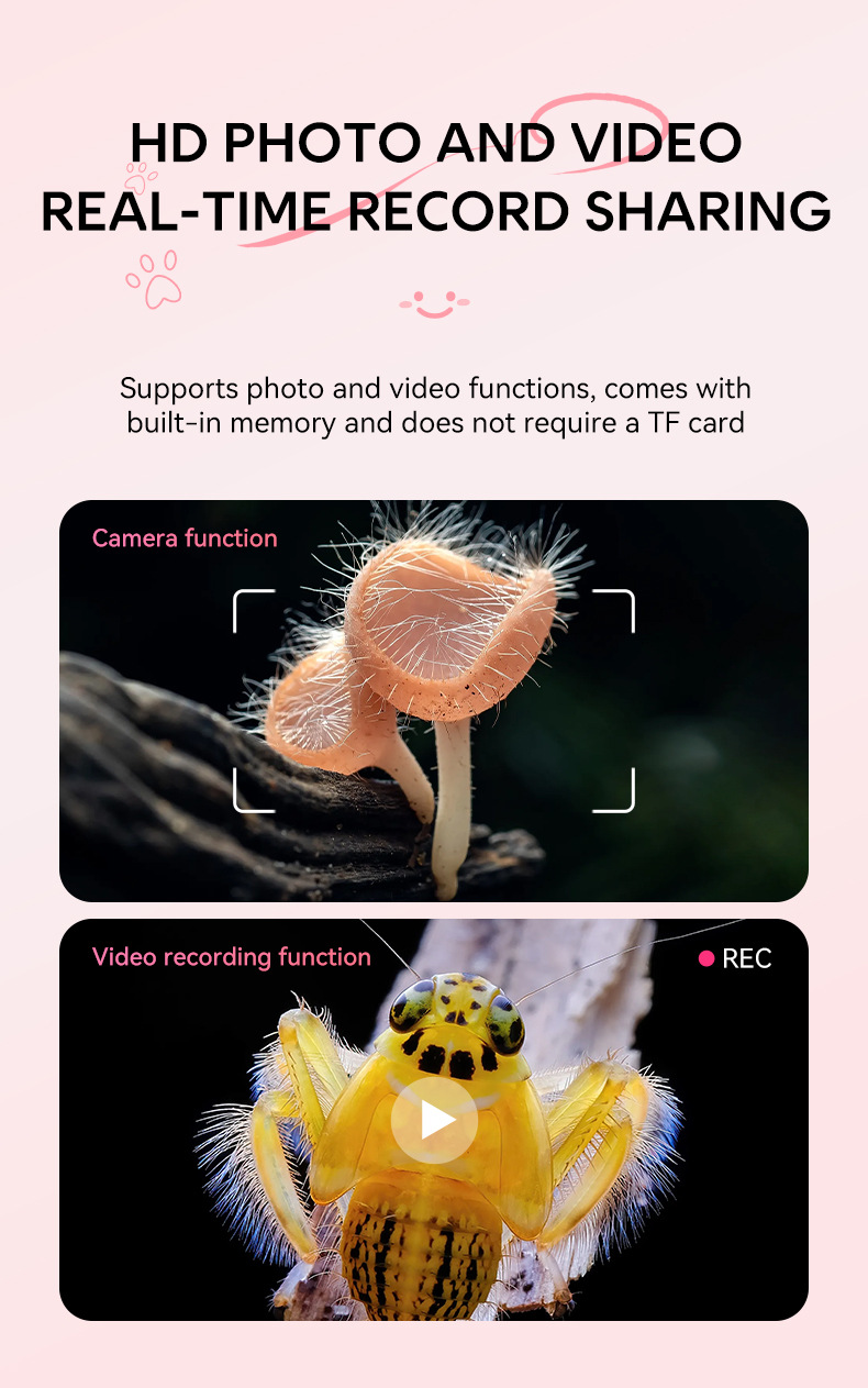 Children's Full Set LED Microscope Scientific Experiment Suit for Exploring Natural Science Education Toys Stimulating Their