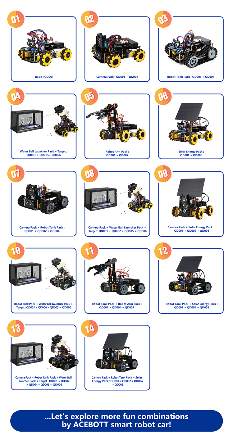 Robot Car Expansion Packs