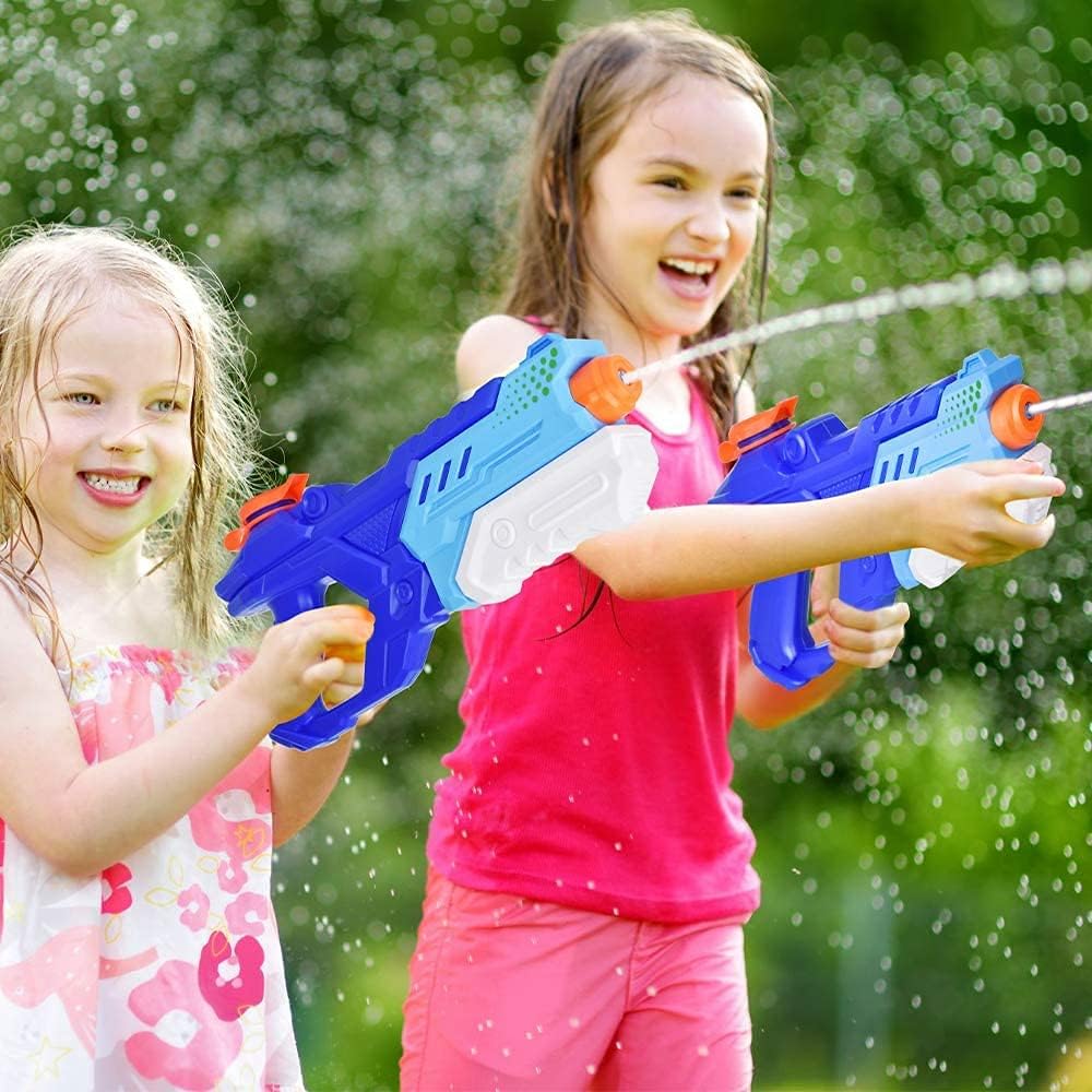 600ML Large Capacity Water Guns For Kids - Summer Swimming Pool &amp; Beach Outdoor Water Fighting Toys With Powerful Squirt Pistols