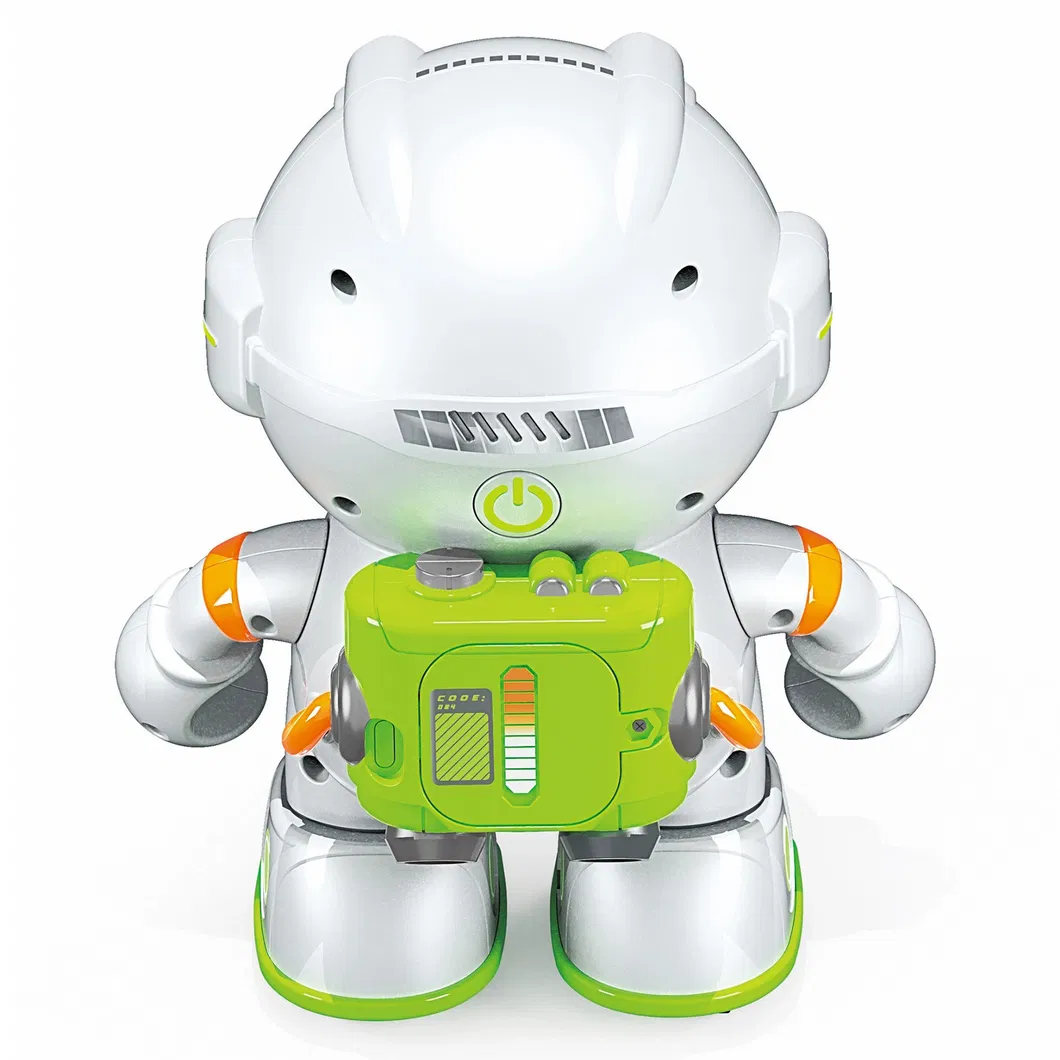 At100 Smart Robot Toy with Interactive Voice Control, Touch Sensors, and Recording Function for Kids – Fun Astronaut Toy for Learning and Play