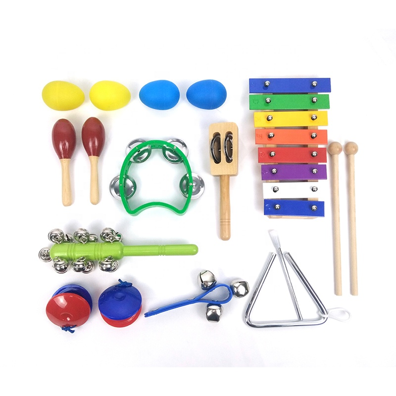Safe Educational Music Toy Kit Professional Preschool Music Education Toys Percussion Instruments Set Music Early Learning Toys