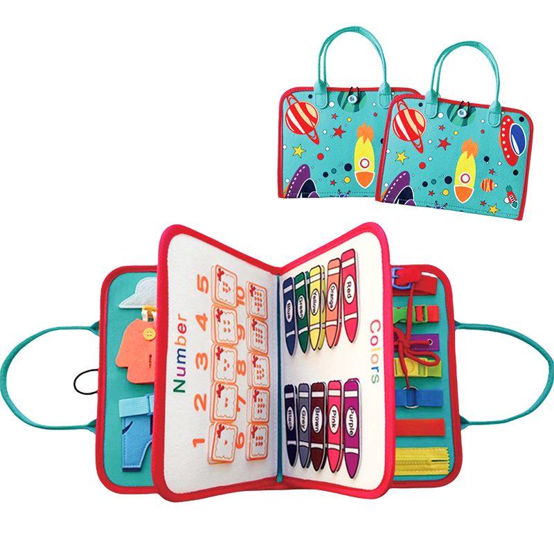 Felt Toddler Busy Board