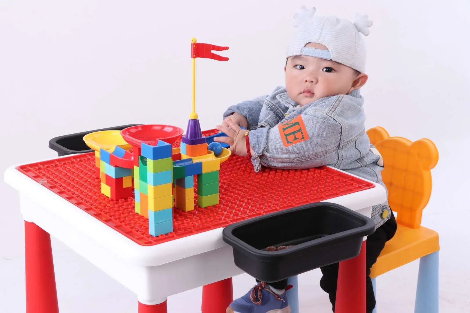 Popular Children's Puzzle Toys/Multifunctional Learning Desks/Baby Education Toys