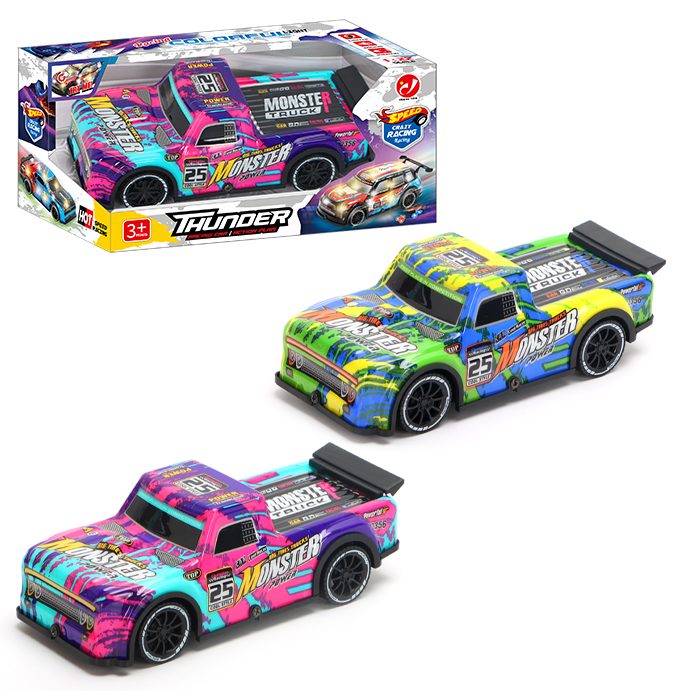 Inertial Car Toy Package View