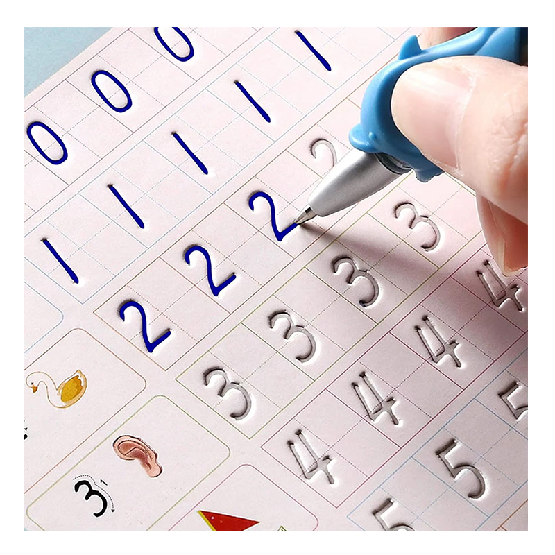 In Stock Magic Practice For Preschool Kids Groove Alphabet Disappear Ink 4 Pcs Sank Magic Copybook