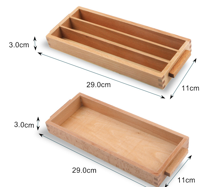 Wooden Number Blocks