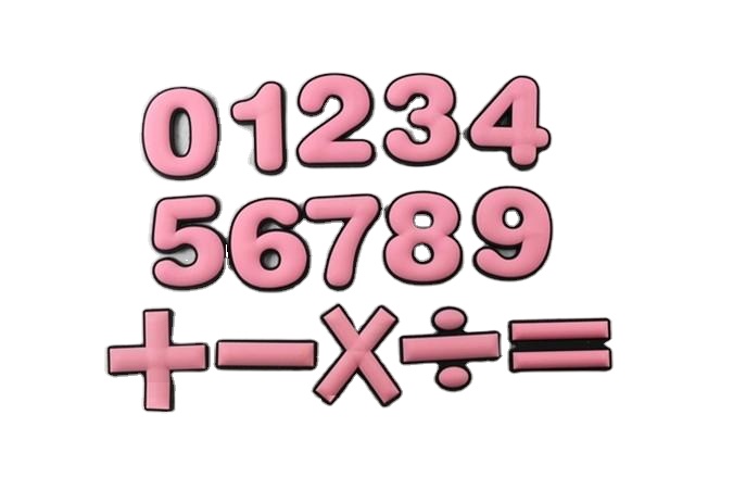 Multicolor Foam Magnetic Numbers Educational Toy