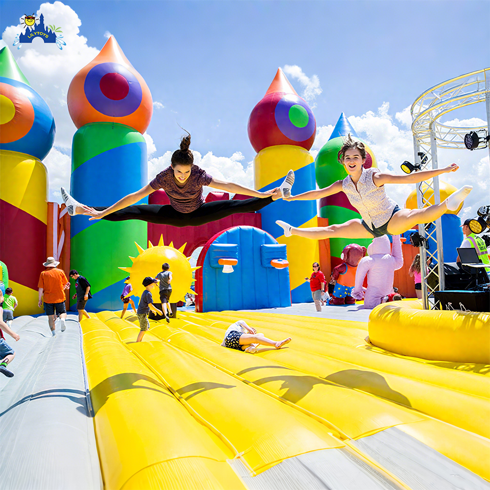 Big Jumping Bouncer Inflatable Playground Indoor Climbing Toys for Toddlers