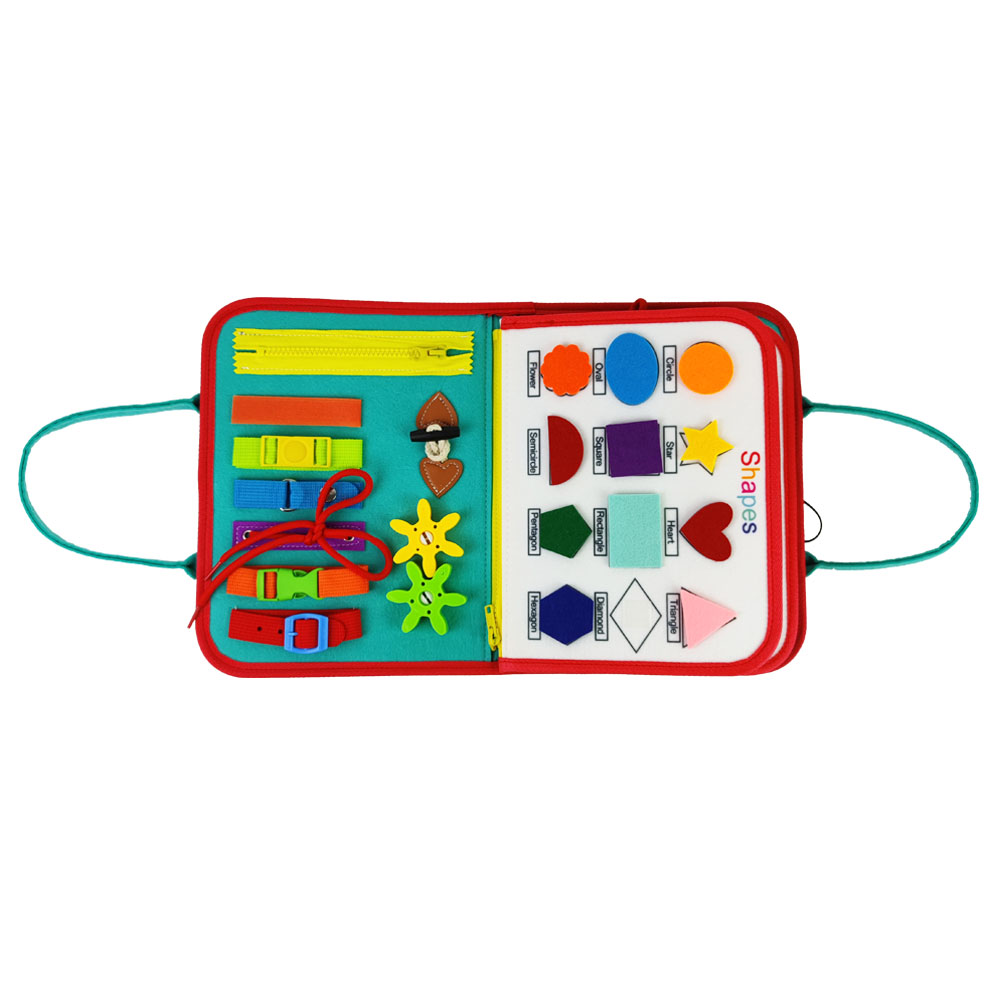 Busy Board Montessori Toys Autism Preschool Activities Board Sensory Board for Toddler Learning Fine Motor Skills