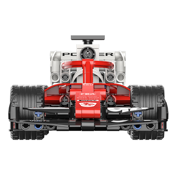 Customized 276pcs 1:18 Educational Toy ABS Material Building Block Game F1 Racing Car (Pull Back) Transportation Theme