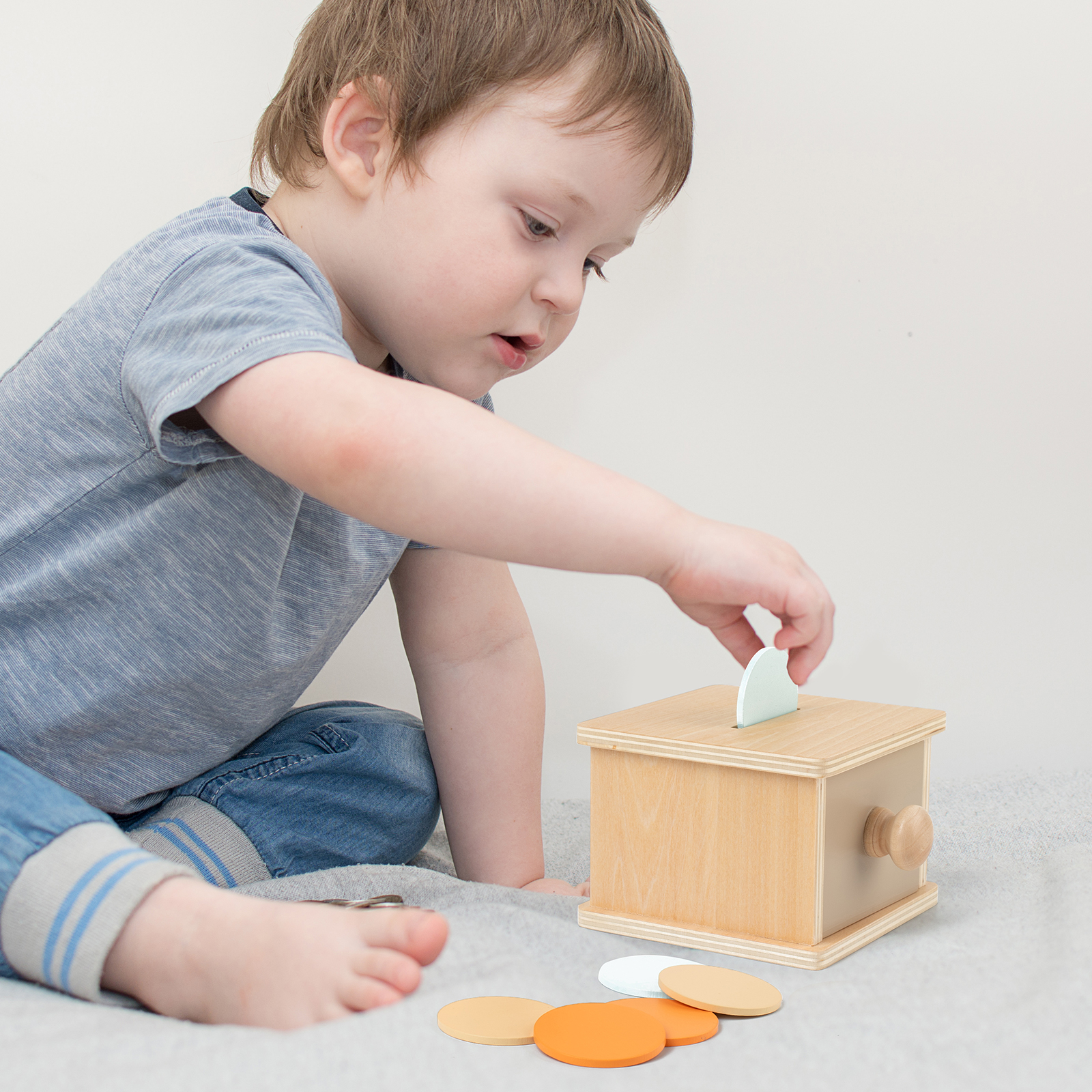 New Montessori Material Wooden Baby Educational 5 Kinds of Montessori Toys for Preschoolers