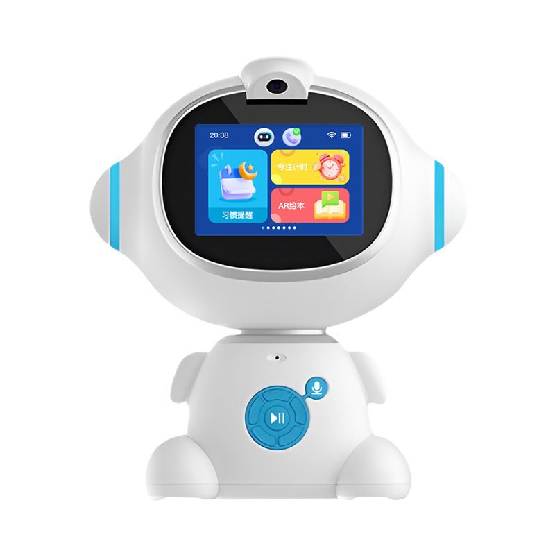 Early Education Robot Enlightenment Children LCD Screen AI Voice Interactive Learning Intelligent Customized 2026 8GB Storage