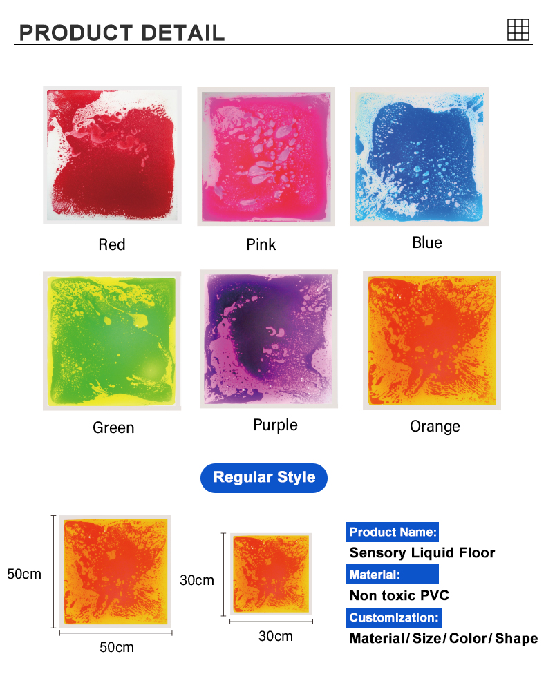 Sensory Liquid Floor Tile Details 1