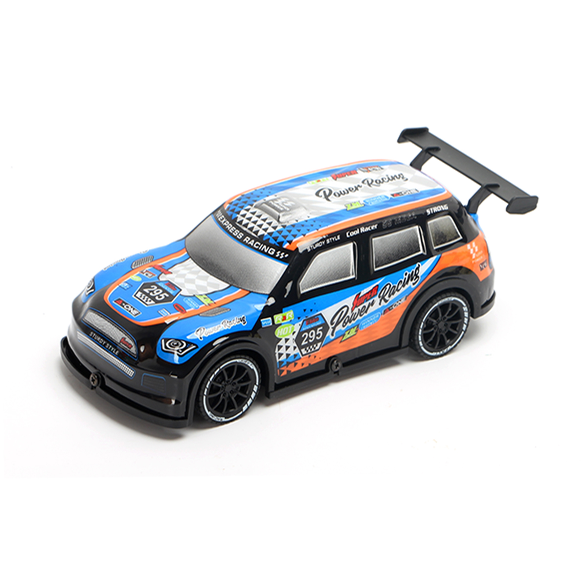 1:22 Scale Light &amp; Music Inertial Car Plastic Toy With ICV Control 4 AG13 Batteries Included Playing Gift For Kids