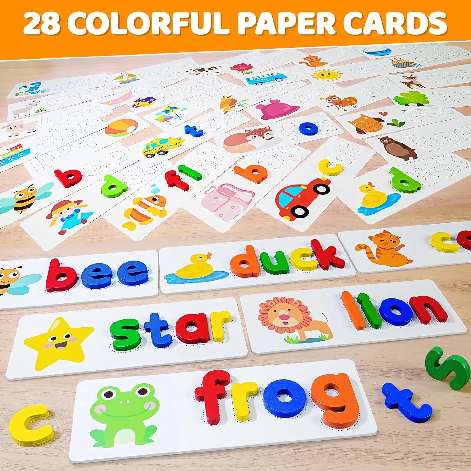 Preschool Learning Flash Cards Alphabet Set