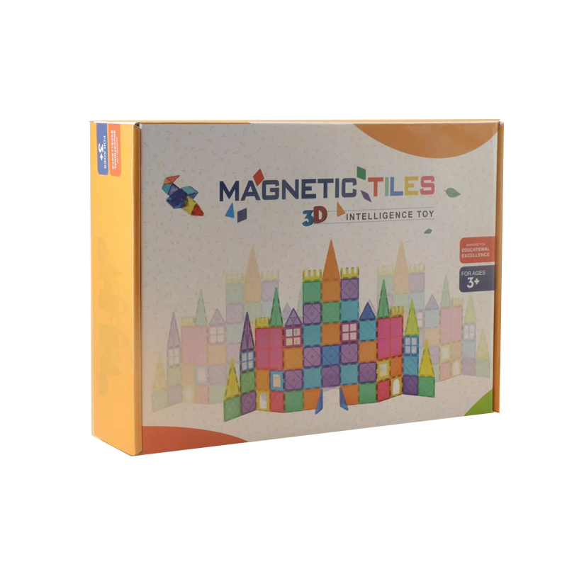 Montessori Material Kids Educational Toys Magnetic Tiles Magnetic Blocks Plastic Building Blocks 3d Magnetic Puzzle