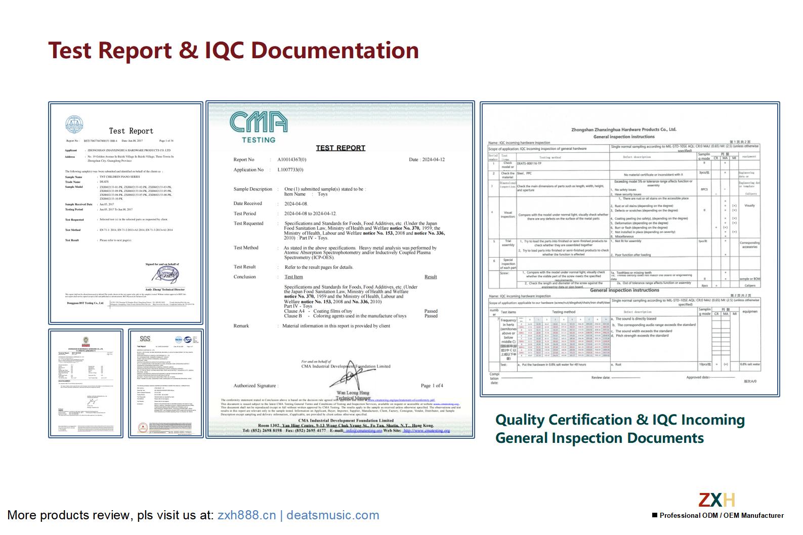 Product Certification Document 1