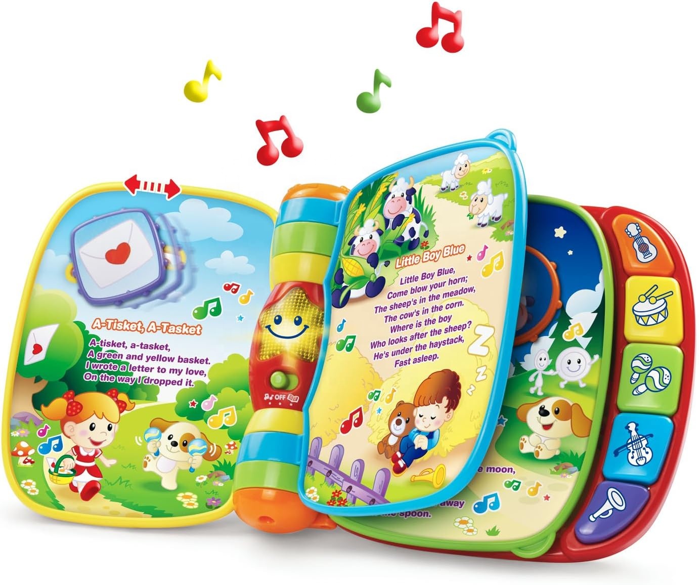 Musical Rhymes Book Children Learning Toys