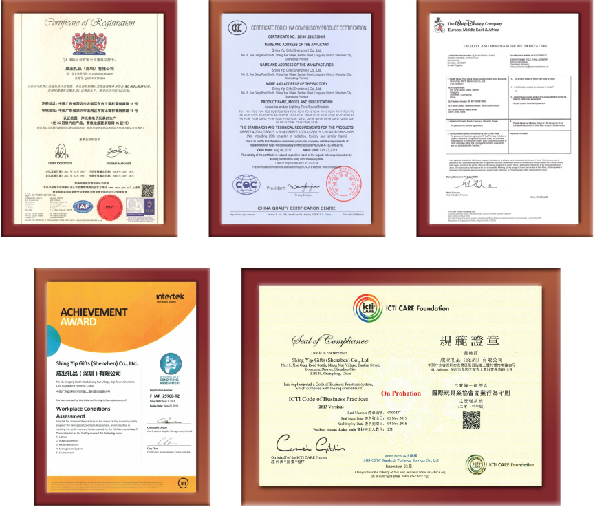 Product Certifications
