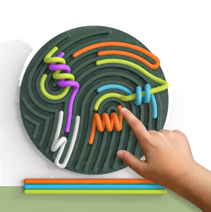 High Quality New Creative Child Emotional Learning Educational Toy Stress Relief Double Unisex Colorful MYDEAR Silicone Sensory