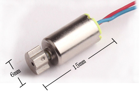 1.5v Dia 6mm length 10mm DC Vibration motor