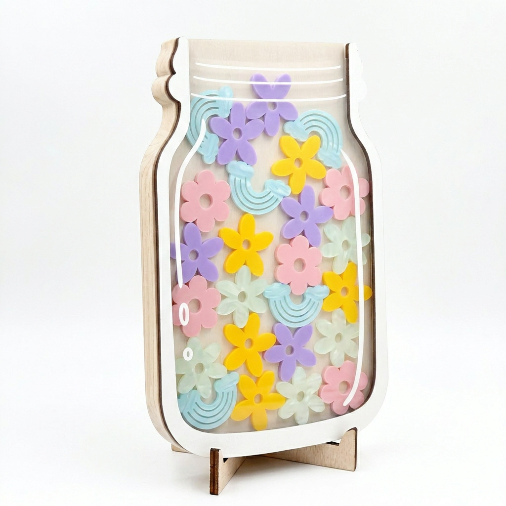 Custom Personalized Acrylic Reward Jar | Classroom Management Tool | Kids Behavior Chart | Mason Jar Token Jar 2026