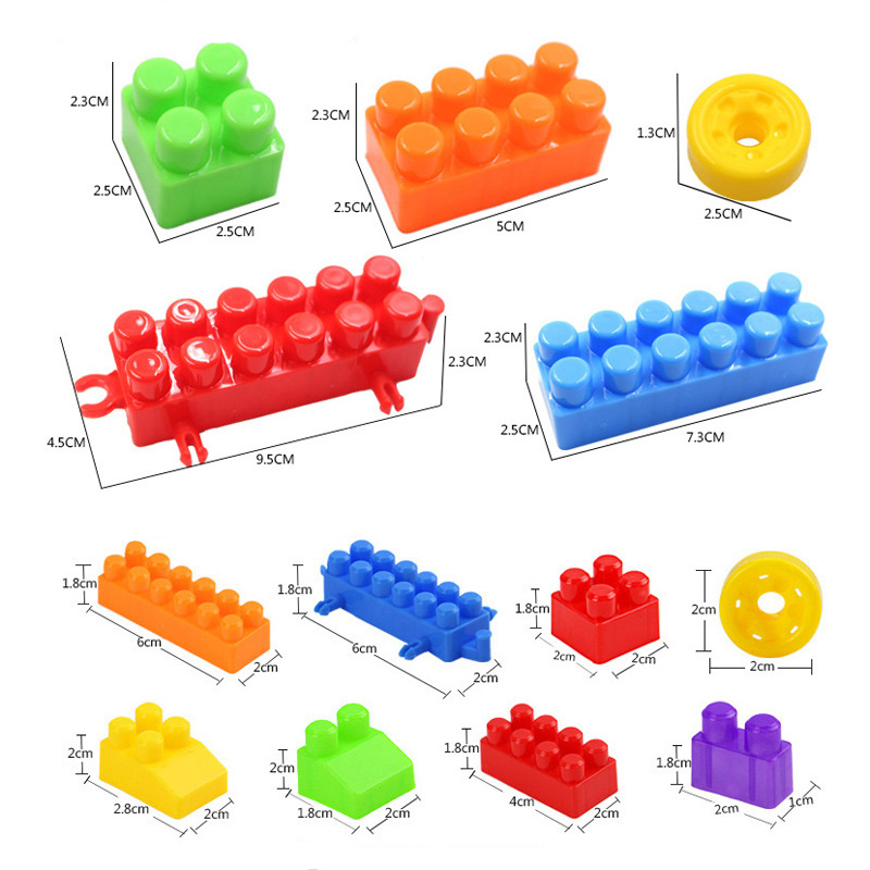Children's Toys DIY Building Blocks, Baby Early Education Educational Toys, Assembled DIY Hot Toys