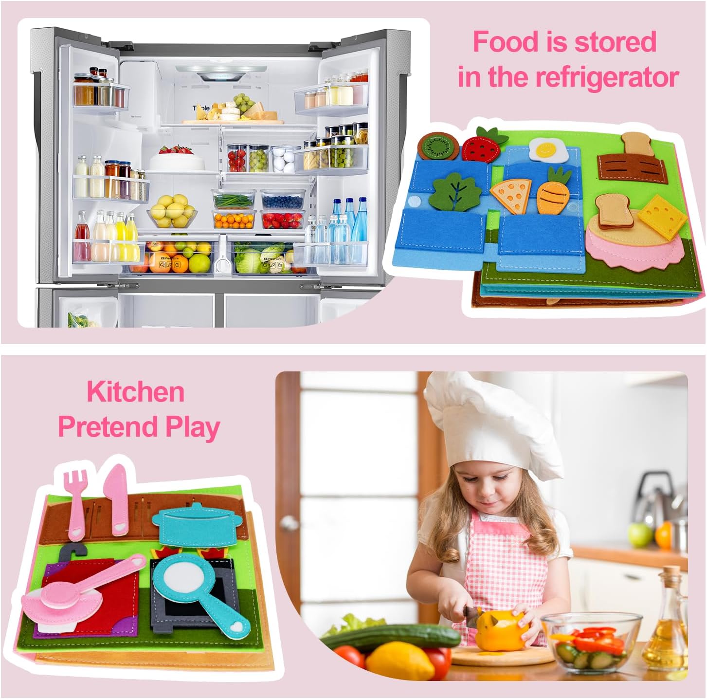 Interactive Play House Busy Book Page