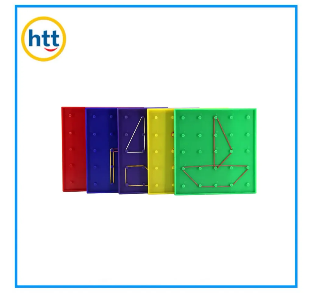 100 Hole Pegs Pegboard and Peg Board Child Montessori Educational Mathematical Geoboard Stem Toy