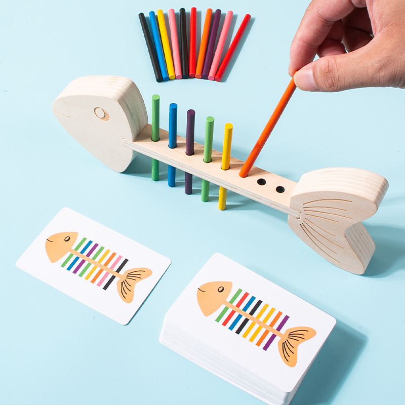 Fishbone Matching Game Detail 16