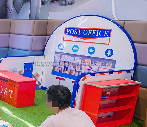 Colorful Themed Role Play House for Kid Amusement Park and Educational Learning Experiences
