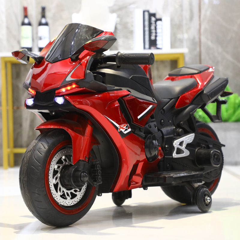 Motorcycle Two Battery Baby Motorcycle Toy Vehicle Kid Ride on Cars Juguetes Para Los Ninos Motorcycles for Kids