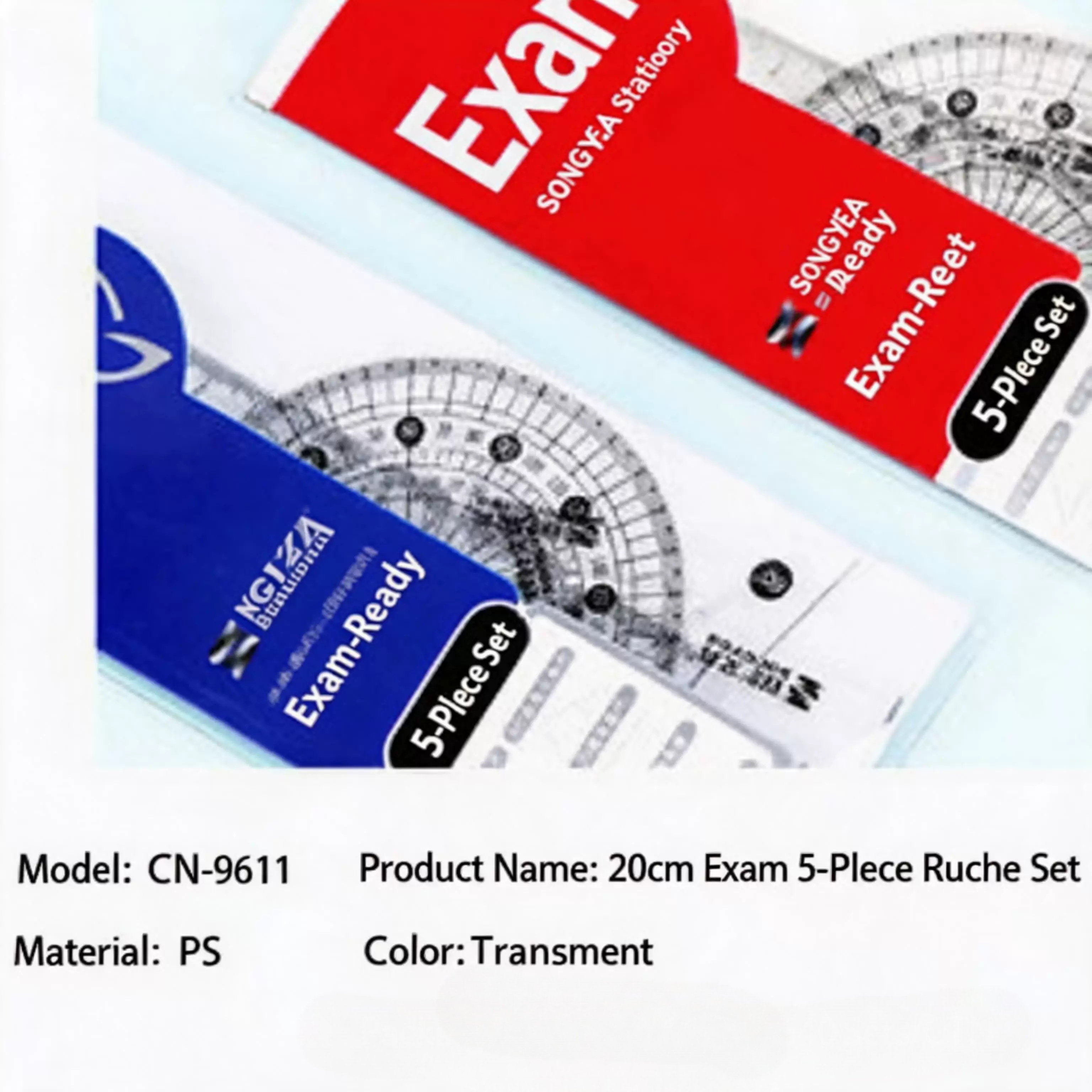 Cartoon Ruler Set Of 5 Student Answer Sheet Ruler Cute Study Stationery