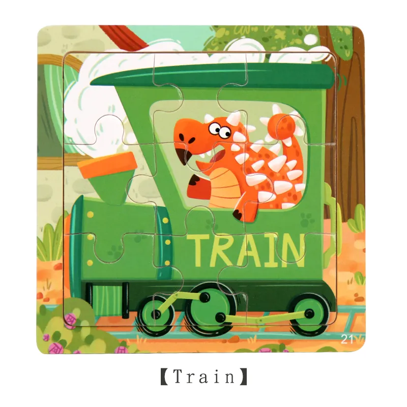 Children's Wooden Jigsaw Puzzle Packaging Box