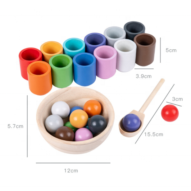 Sensory Pretend Play Preschool Juguetes De Madera Montessori Kids Baby Montessori Wood Toys