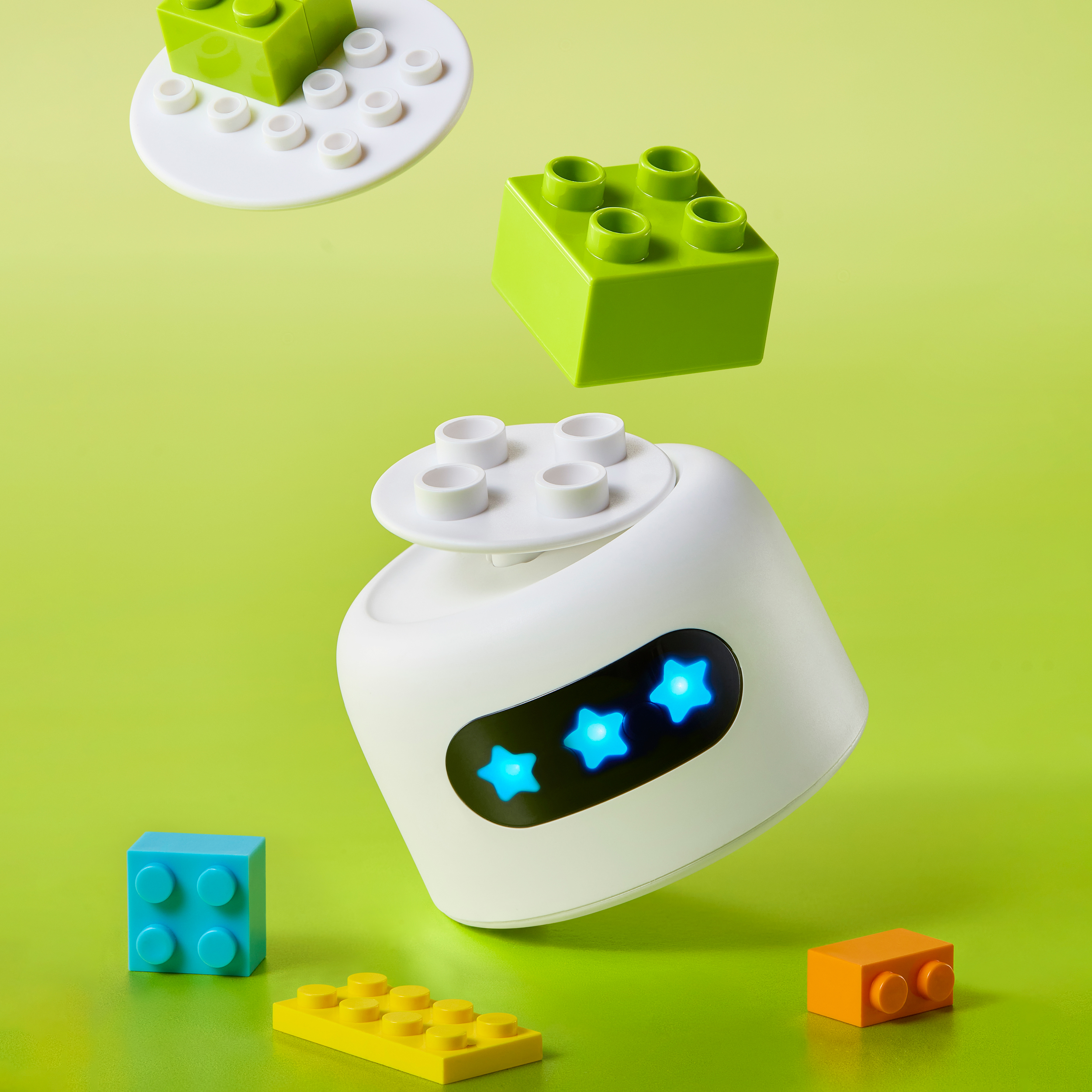 MNTL Smart AI Learning Screen-Free Coding Robot for Kids Interactive STEM Early Learning Coding Toy with Creative Gift for Kids