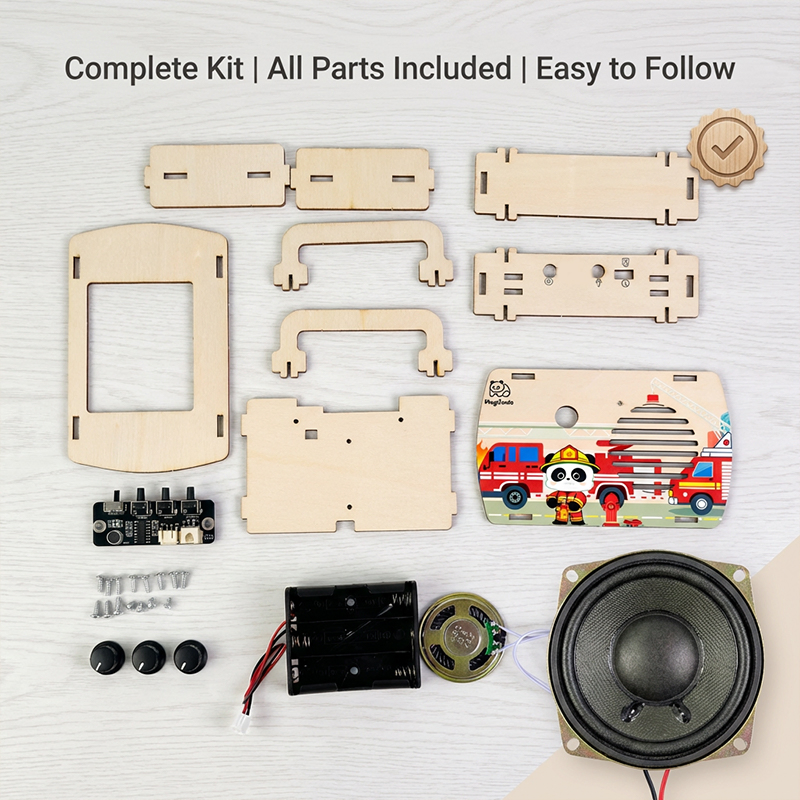 Build Your Own Wooden Recorder Science Learning Interactive Toy