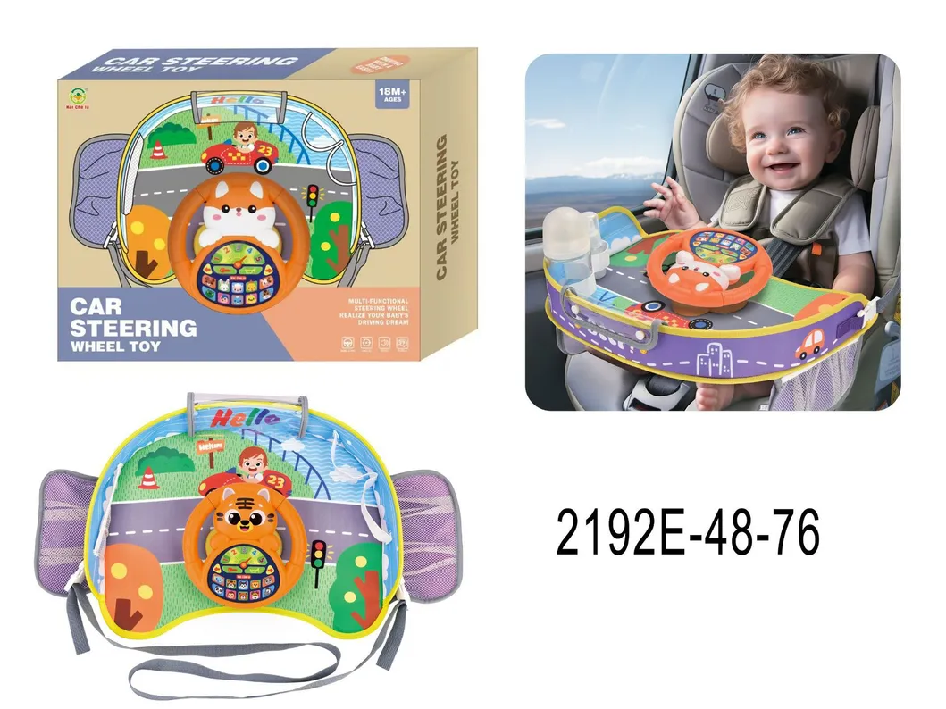 Early Childhood Education Interactive Learning Machine Kid's Steering Wheel Toy Detail 10