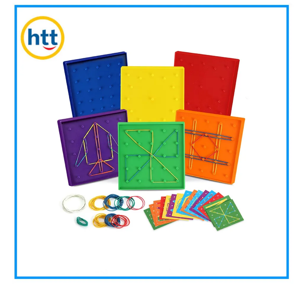 100 Hole Pegs Pegboard and Peg Board Child Montessori Educational Mathematical Geoboard Stem Toy