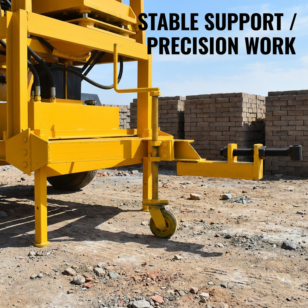 M7A2 Small Scale Lego Style Interlocking Clay Brick Making Machine Manual Hydraulic Soil Block Machine For House Building
