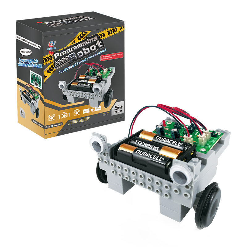 Top Selling Science Engineering Toys Stem Programming Building Toys Diy Smart Coding Robot Kit for Kids