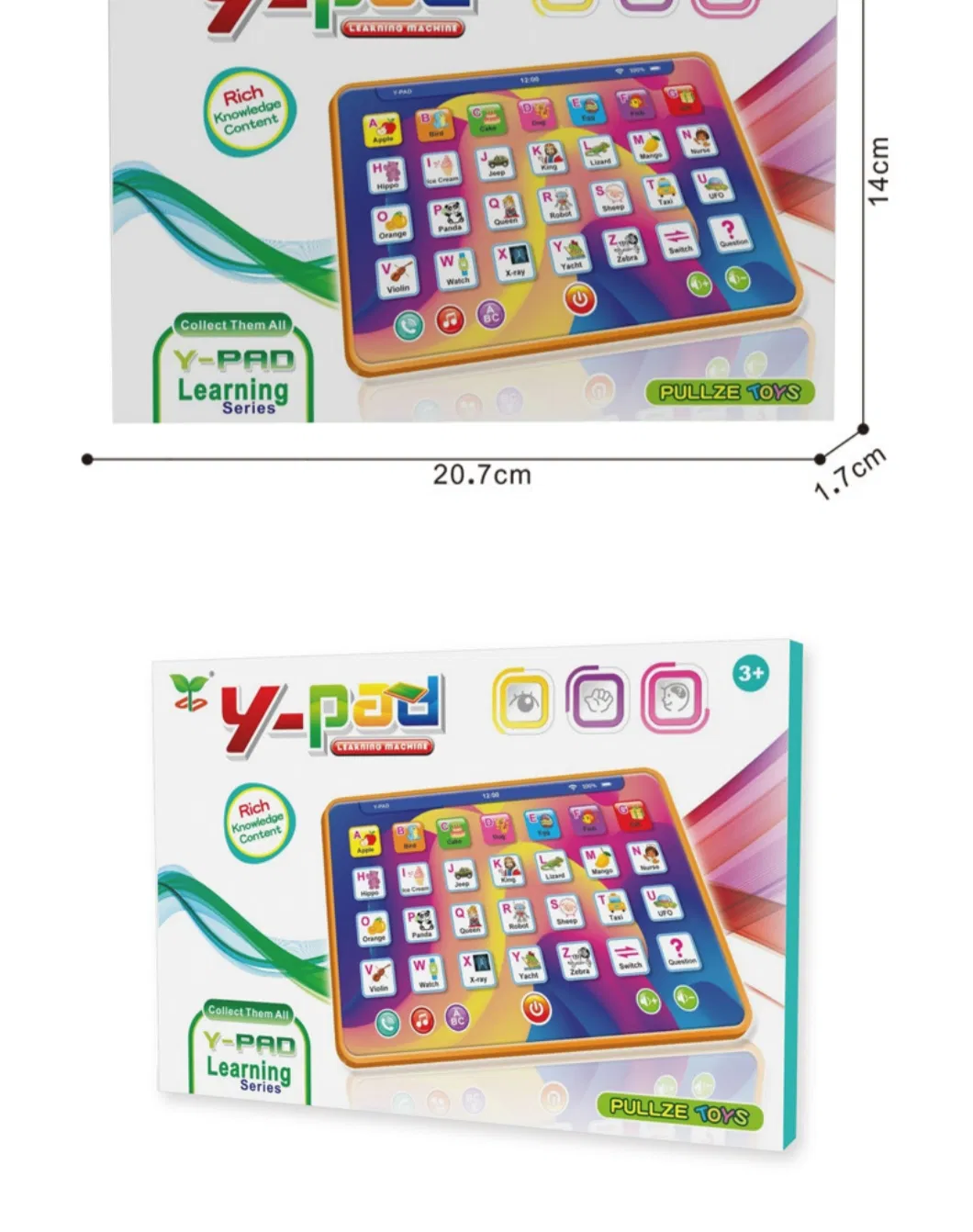 7-Inch English Alphabet Tablet Learning Toy Detail 8