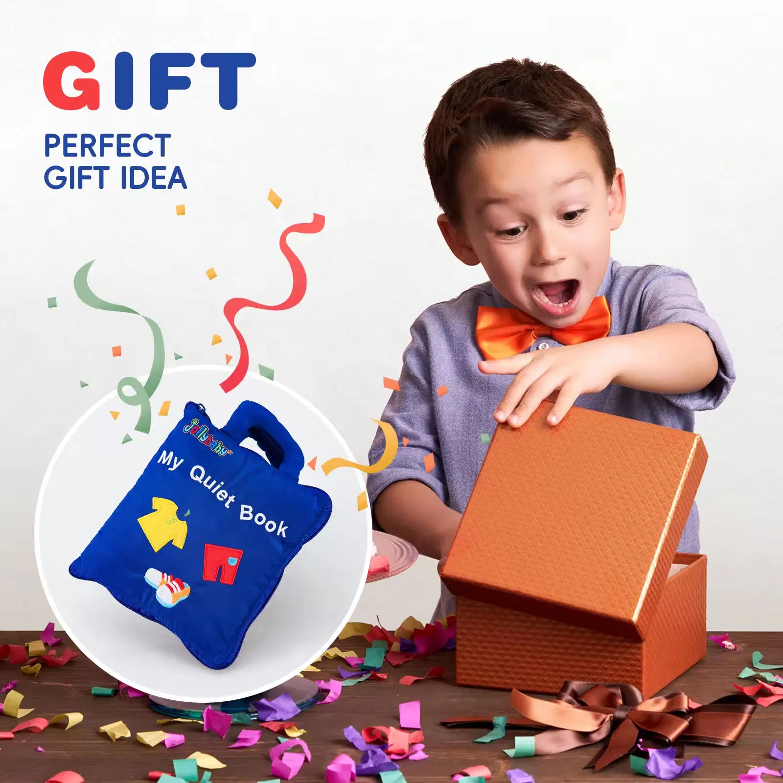 2026 New Education Toys Durable Quiet Cloth Books Sensory Skills Education Cognition Training Children's Early Learning Books